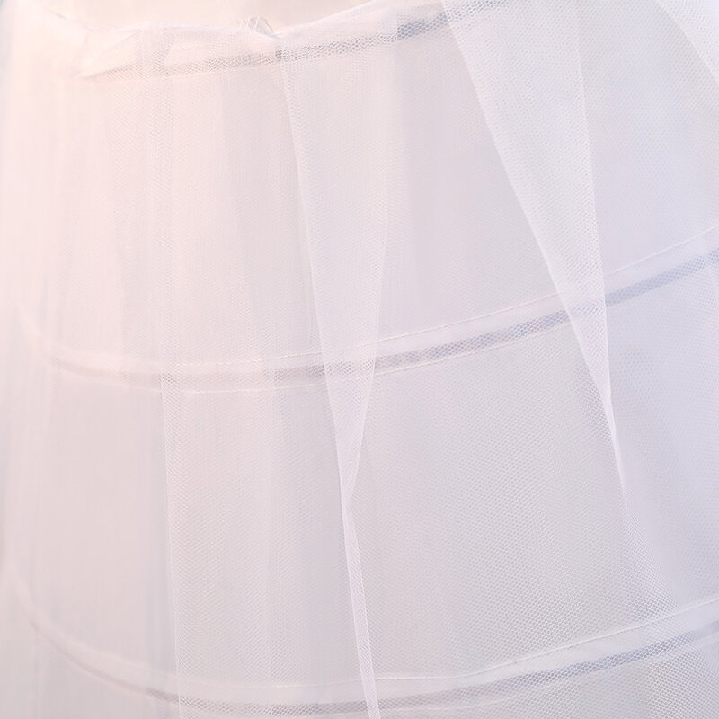 長くペチコート、超大型花嫁のウェディングドレス、6鋼、1糸、調整可能な6骨スカートサポートコスプレ