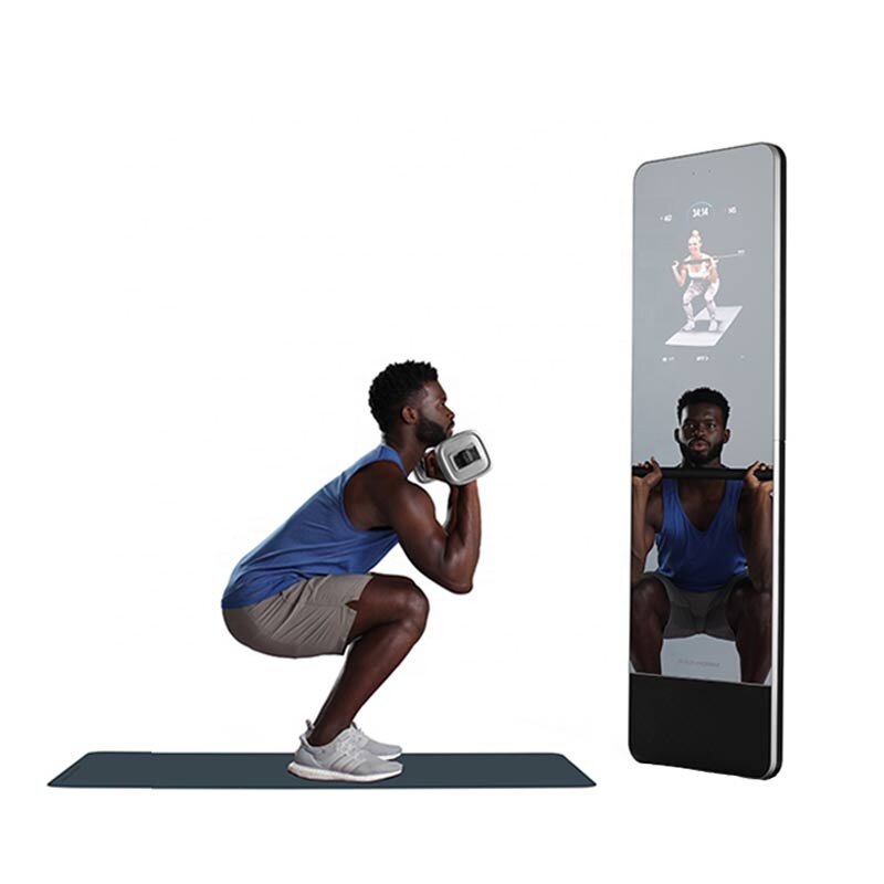 Metafit-Espejo inteligente para gimnasio, pantalla táctil para Fitness