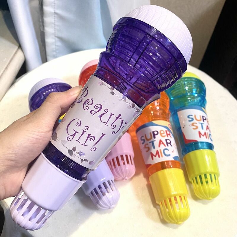 Early Educational Kids Party Song Echo Microphone Large Size Adorable Mic Voice Changer Toy Kindergarten Safe Echo Microphone