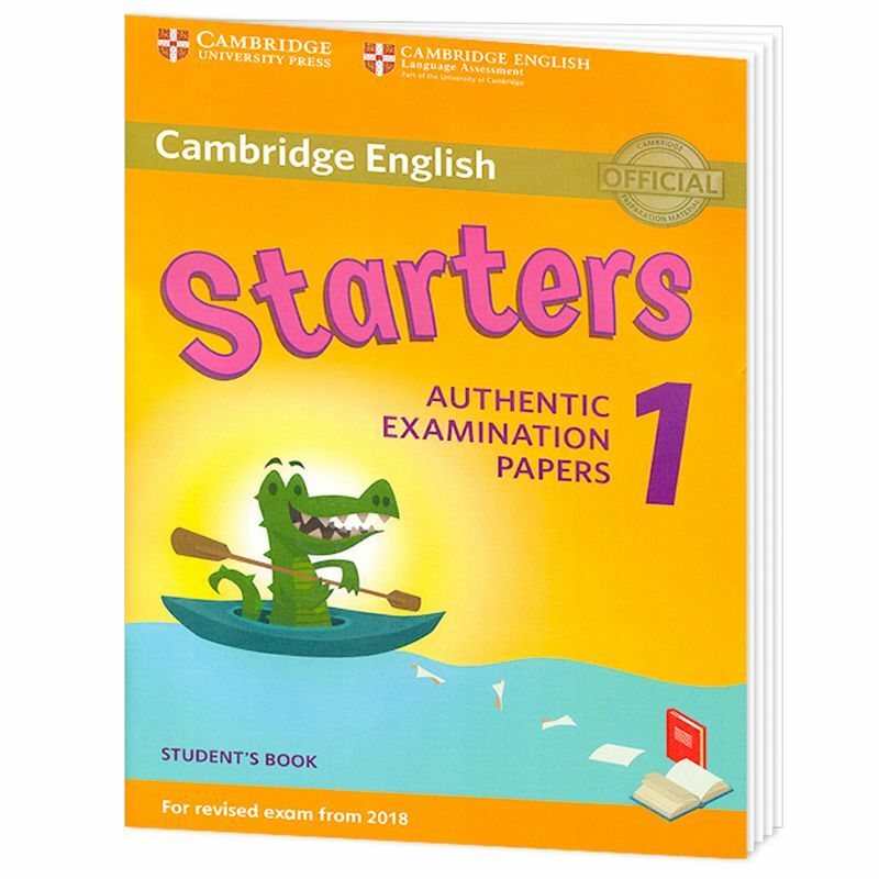 แคมบริดจ์การสอบภาษาอังกฤษระดับ1สำหรับเด็ก Starters1234การจำลองการทดสอบจริงแคมบริดจ์ระดับ1 2022เวอร์ชันใหม่