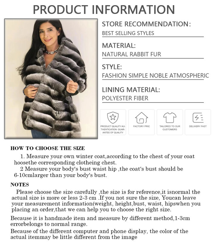 Real Rex Konijn Bont Sjaals Voor Vrouwen Mode Chinchilla Kleur Poncho Luxe Winter 2023 Bont Sjaal Lang