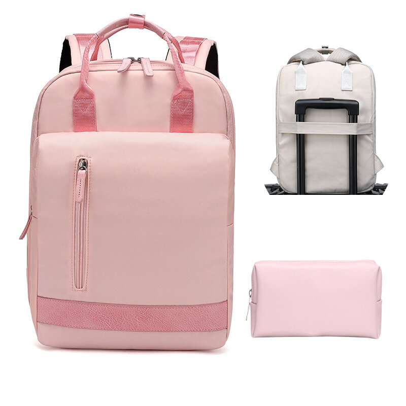 2021 Charging 15.6 Inch Laptop Backpack Women Backpacks Daypack School Bag Girl Fashion Man Waterproof Sac A Dos Femme