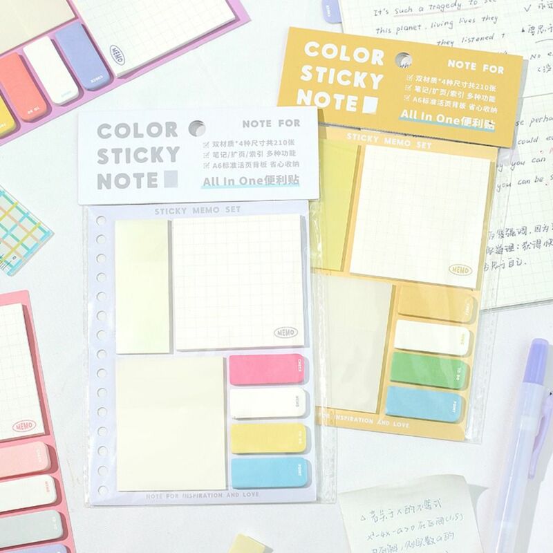 Zestaw karteczek do badania markerów kluczowych z pięknym, lepkim przypomnieniem o czytaniu notatek notatnik dekoracyjne DIY naklejki etykiety materiały piśmienne
