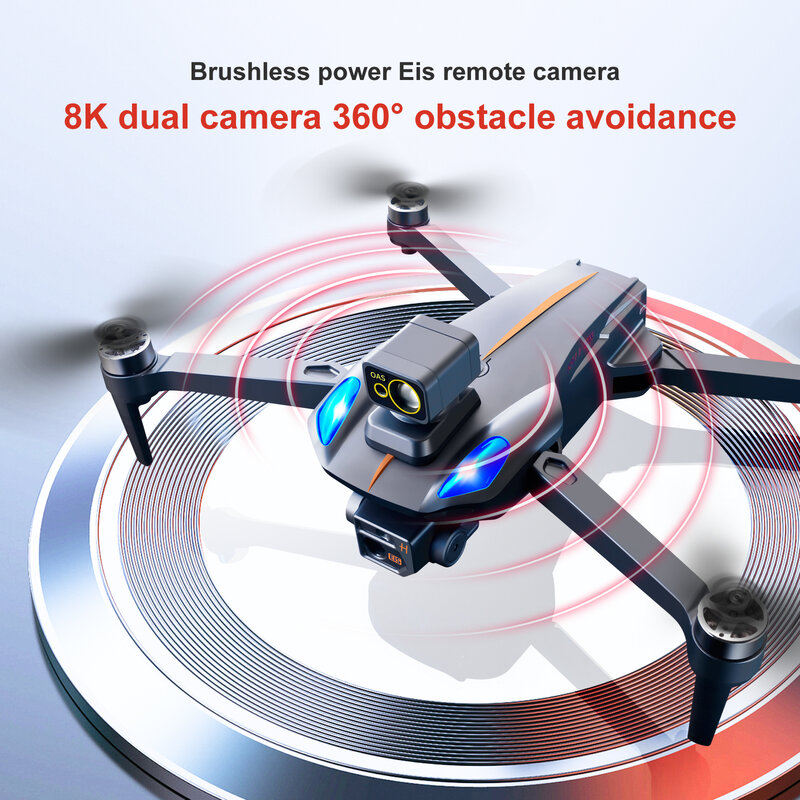 K911 Max Gps Drone 10k Dual Hd Camera 6000m professionale evitamento ostacoli Quadcopter elicottero senza spazzole giocattoli per bambini