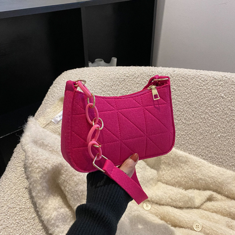 Fashionable Shoulder Bag Simple Versatile Handbags Casual Minimalist Crossbody Case Vintage Underarm Bag New Women Bag Wholesale