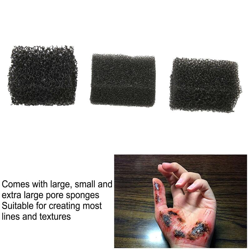 Portable Scar Stipple Sponge: Multifunctional, Soft & Precise - Ideal for Halloween for party & Special Effects