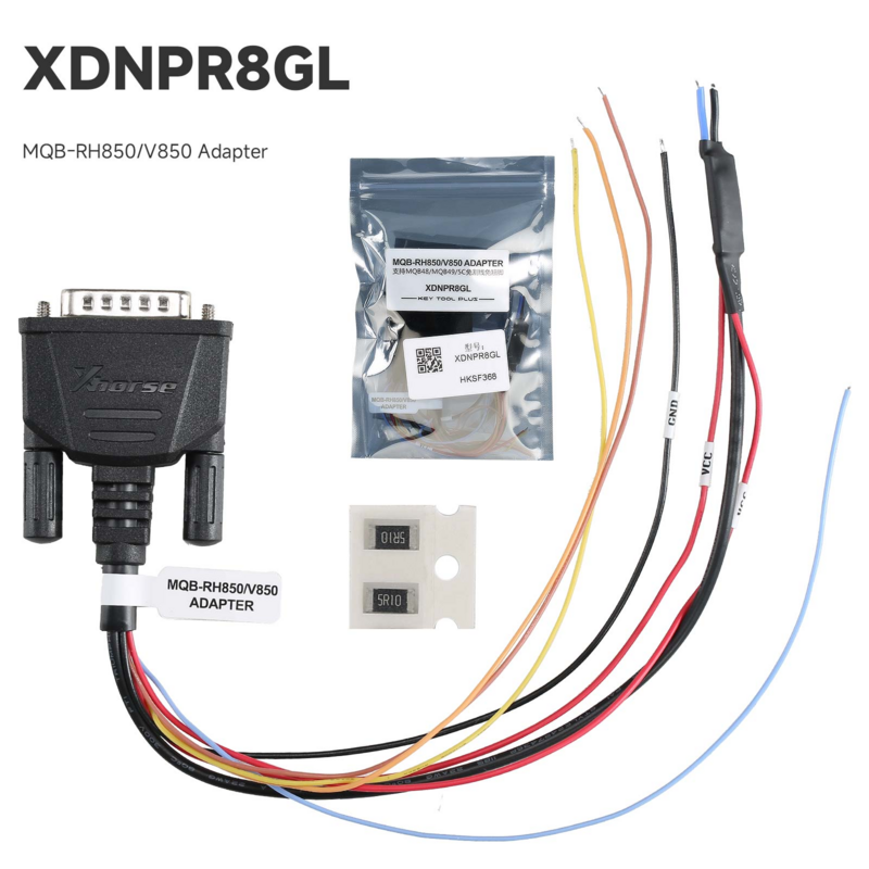 XHORSE XDMPR8GL XDNPR8GL MQB RH850/V850 Adapter for VVDI Multi-Prog and VVDI Key Tool Plus