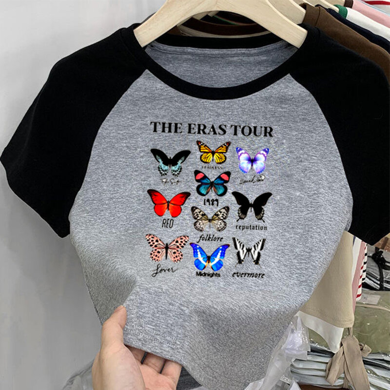 The Eras Music Tour Butterfly Shirt, Swiftie the Eras Tour, Merchandise