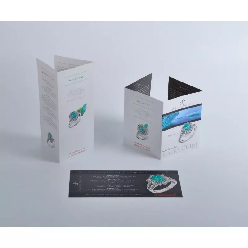 Folhetos Dl com produto personalizado Serviço de impressão de folhetos Folheto de panfletos Folhetos de impressora Folhetos Design de panfletos