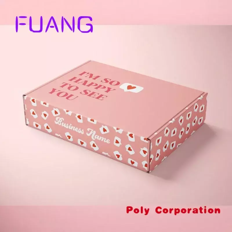 Custom  Carton envoie boxes for packaging brushes can on cardboard ondul cadeaux happy birthday boat cartopacking box for small