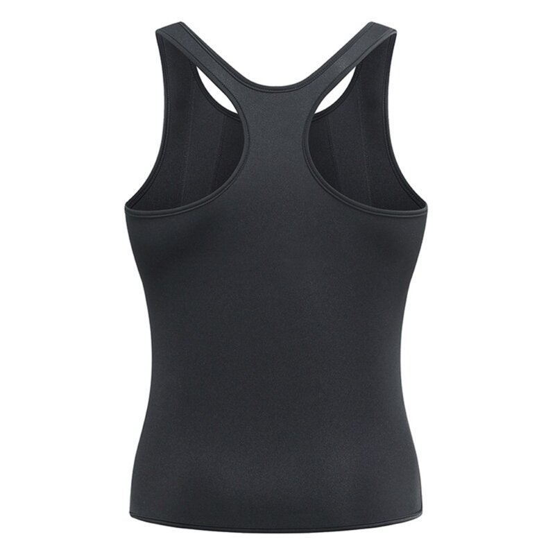 Shapewear Sleeveless Vest Shapewear New Body Shaper Sleeveless Zipper Sportswear Stereotyping Men's Workout Wear Men