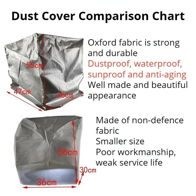 Large Microscope Dust Cover Protective Lens Oxford Fabric Dust Cover Moisture-Proof Shade for Laboratory