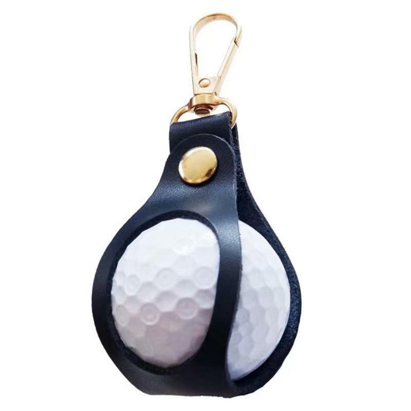 Tas Pinggang bola Golf, pemegang bola Golf portabel, tas penyimpanan bola Golf dengan kaus bola pinggang Mini