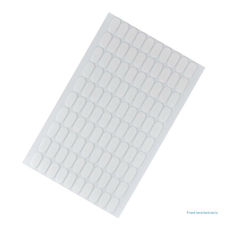 100 peças adesivos adesivos transparentes dupla face ponto transparente massa pegajosa dropshipping