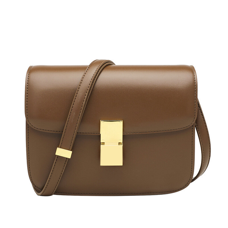 Damska torba z prawdziwej skóry na ramię 2022 popularnej marki mała kwadratowe torby luksusowy projektant torebka moda Messenger torby BagsTofu