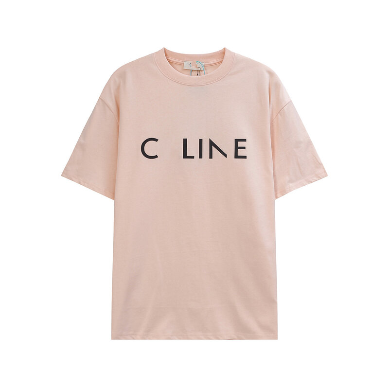 Camisetas de manga corta para hombre y mujer, camisa con estampado de letras, Base clásica CEL, de lujo, estilo profesional, 2023