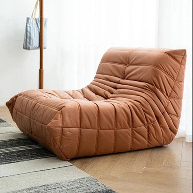 Sofa malas Tatami, tunggal ruang tamu kamar tidur indah santai kursi tunggal kursi baca balkon kursi goyang