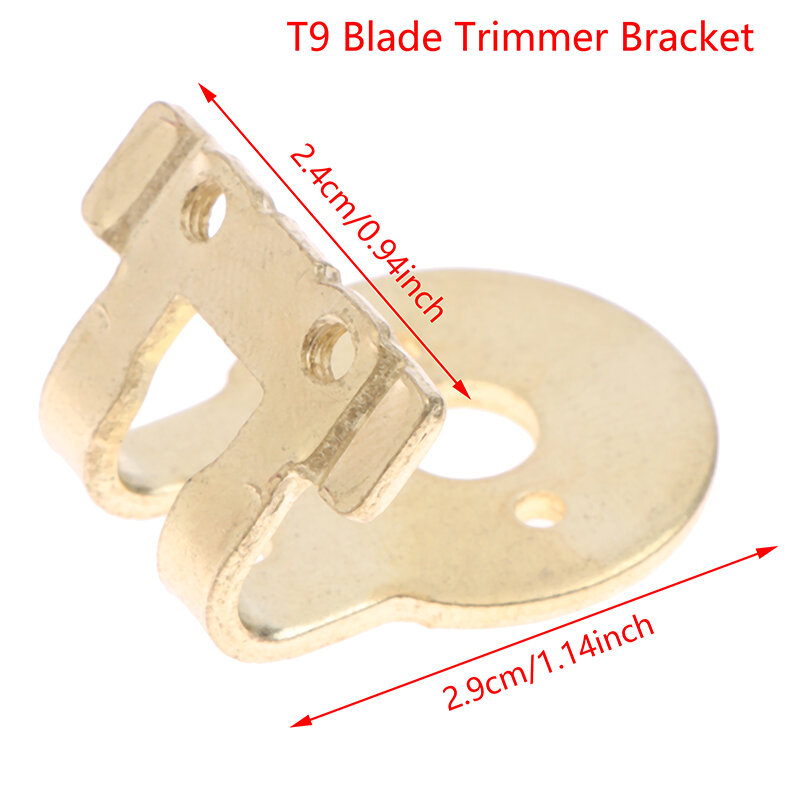 Supporto per lama tagliacapelli a forma di T T9 lama Trimmer staffa di ricambio per tagliacapelli in acciaio inossidabile