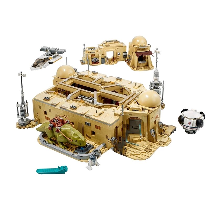 60016 Mos Eisiley Cantina Compatible With 75290 Building Blocks Bricks Educational Toys Birthday christmas Gifts Block