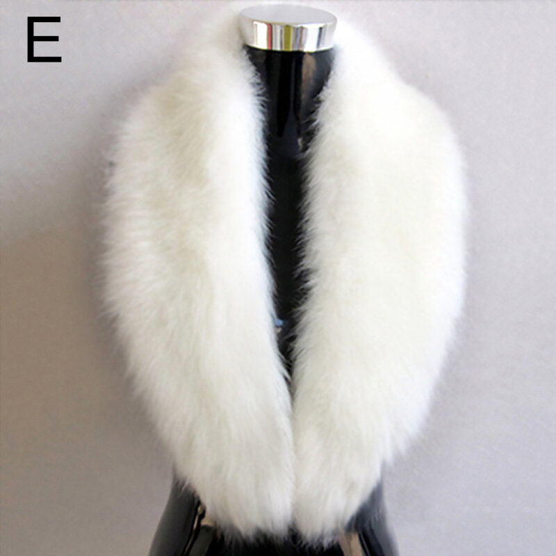 100cm Fluffy Shawl Collar Collar Wrap Neck Winter Warm Faux Fur Collar Women Accessories Scarves Fur Scarf Thicken Plush