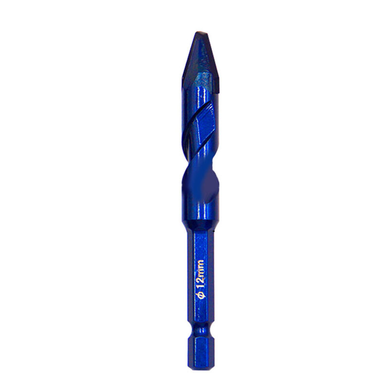 Фреза карбидная повышенной износостойкости, 1 шт., 6 мм/8 мм/10 мм/12 мм, синяя, для плитки, дерева, абсолютно новая