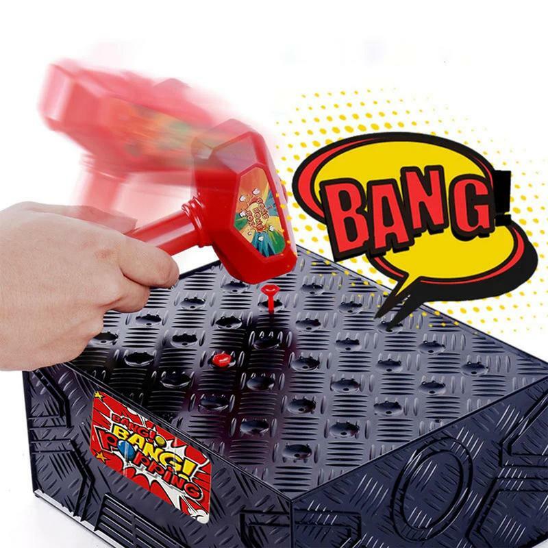 Hammer Balloon Blast Box Game Fun For Children Great Creative Antistress Crazy Party Prank Funny Educational Toy