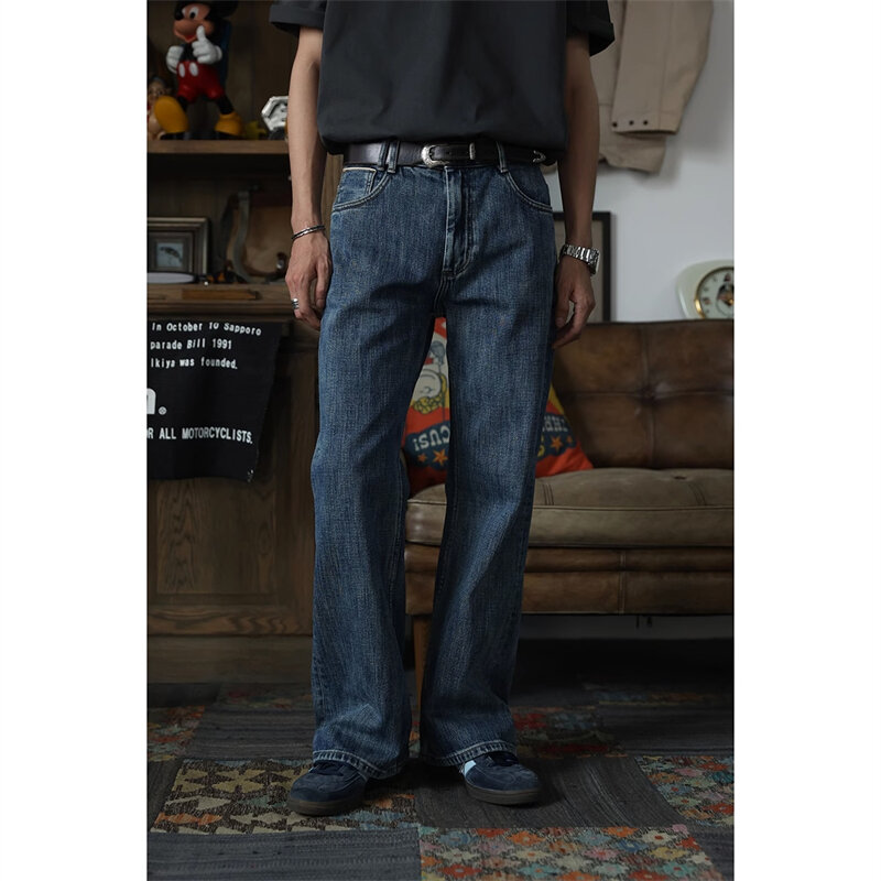 Hippie Boot Cut Jeans, Selvedge Denim, Flare Bell-Bottom Pants, Segunda Ordem, 13oz