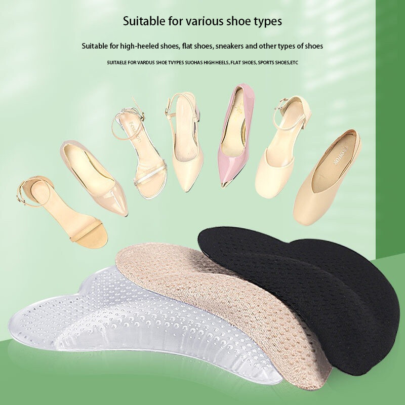 1/2PAIRS Insoles Reduce Foot Pain Ergonomic Design Foot Arch Support Cushion Shoe Accessories Flat Foot Insole