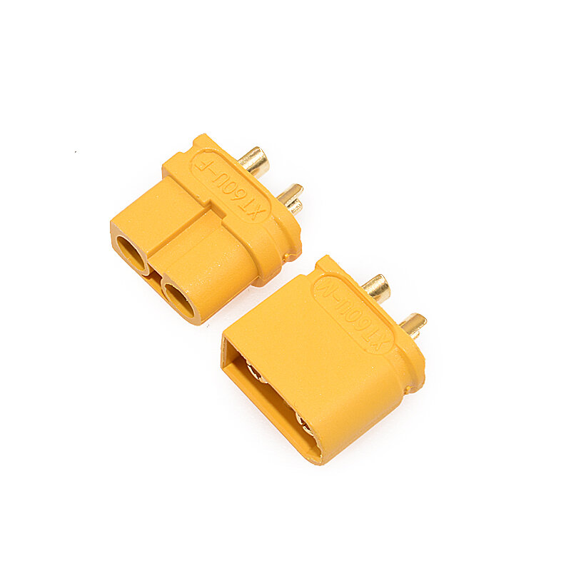 XT60U-M/F male and female test connector gold-plated aircraft model lithium battery terminal plug