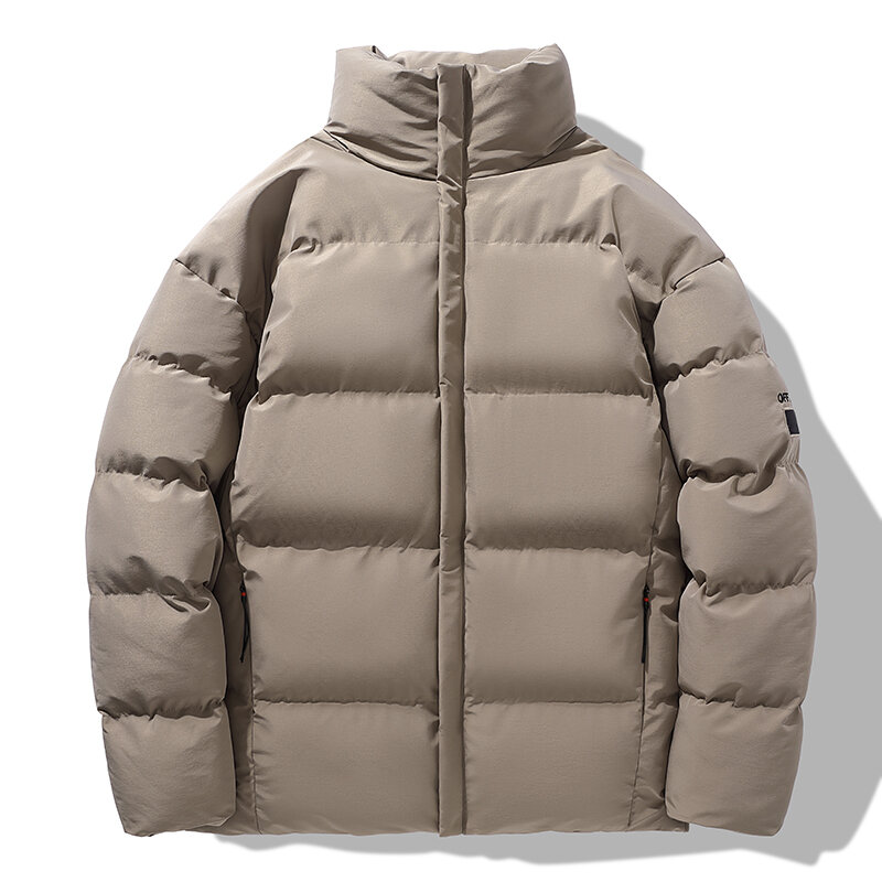 2022新メンズカジュアルジャケット韓国トレンド肥厚緩い暖かい綿の服M-5XL