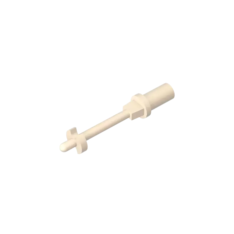 Gobricks GDS-2136 Bar 3L, with Handle,  (Minifig Ski Pole) compatible with lego 18745 Assembles Building Blocks