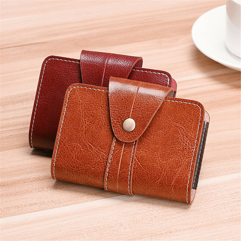 Moda portmonetka ze skóry Pu Hasp Mini Slim torebki dla dzieci kieszonka na monety portfele wizytownik kobiety portfele zmień etui