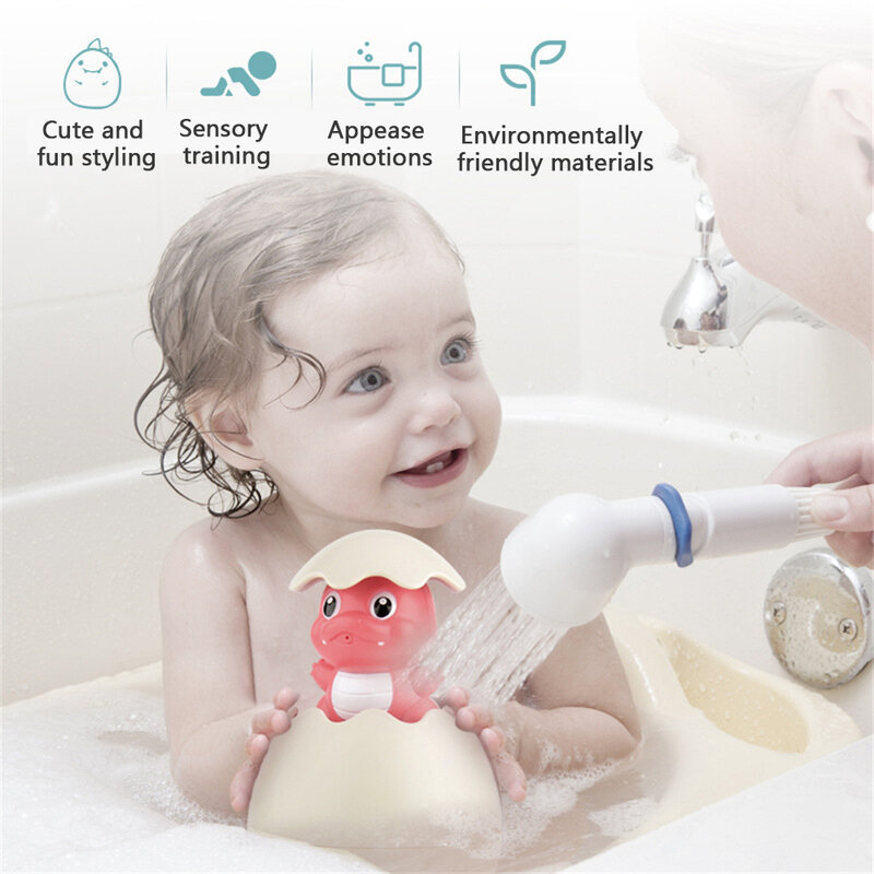 Super Fun Baby Bathing Toy Kids Shower Duck Penguin Egg Water Spray Sprinkler Banheiro Chuveiro Natação Brinquedos de água para crianças Gift