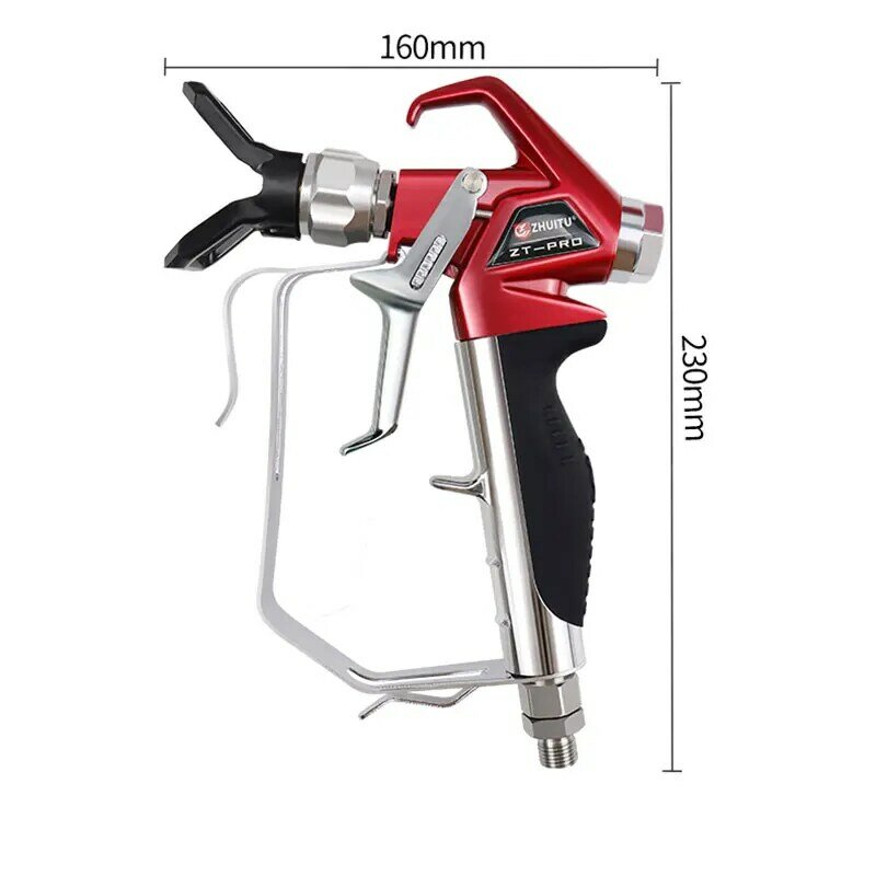 3600PSI High Pressure Airless Paint Spray Accessories Gun With 517 Tip Nozzle Guard for Wagner Pump Sprayer Machine