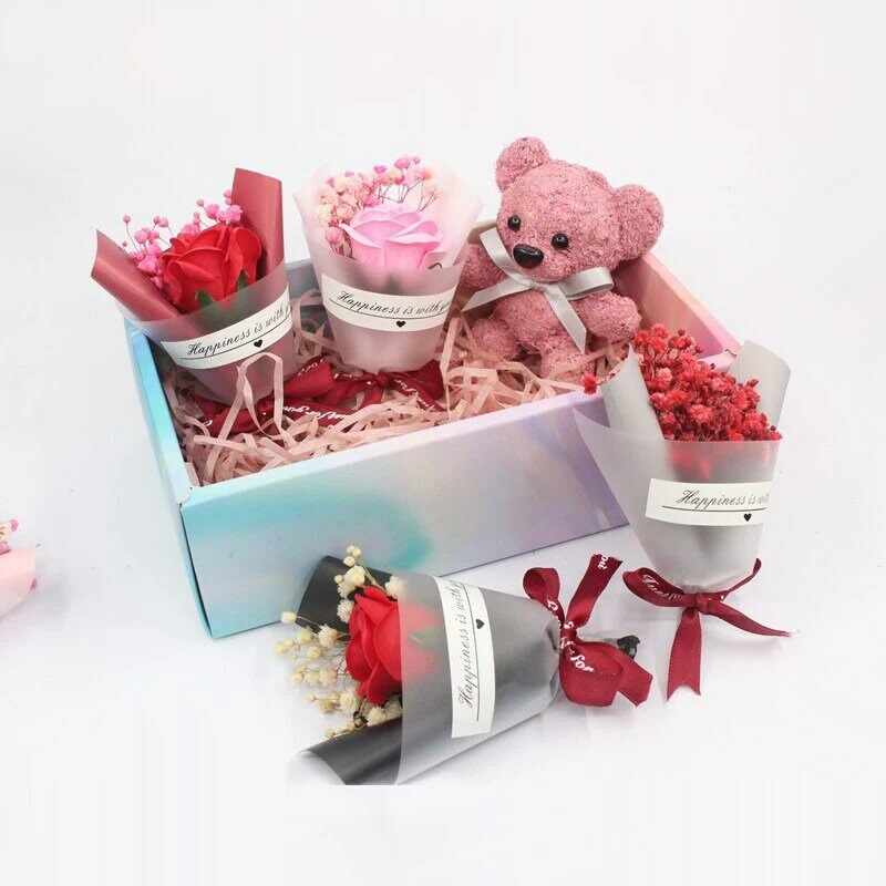 Букет миниатюрных натуральных сушеных цветов, свежий букет для детской фотосъемки, свадебное украшение