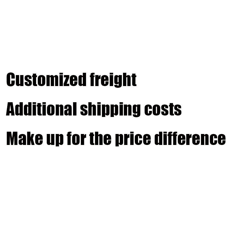 Customized product with additional shipping and price difference