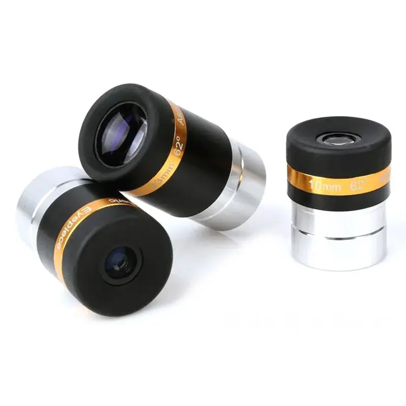 1pcs Superview Eyepiece Telescope HD Wide Angle 62 Degree Lens 4mm 10mm 23mm Fully Coated for 1.25" Astronomy Telescope