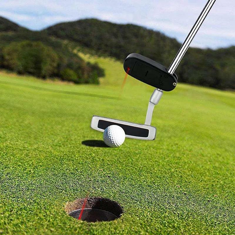 Golf Putter Laser sight Korrektur verbessern Hilfen Golf Übungs werkzeug Laser pointer korrekte Ball Ziel linie Golf Putting Ziel Loch