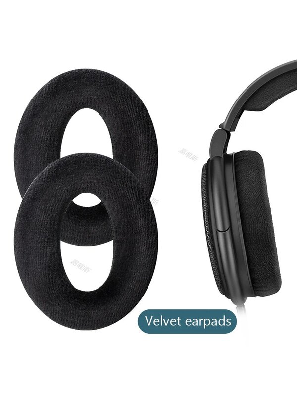Coussinets d'oreille en cuir pour Sennheiser HD545 HD565 HD580 HD600 HD650 HD660S, oreillettes de remplacement