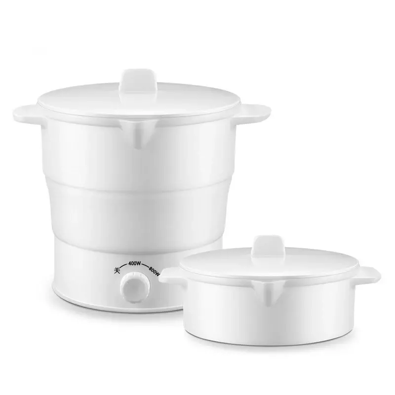 Multi Draagbare Opvouwbare Siliconen Pot Voor Reis 110/220V Waterkoker Elektrische Kookplaat Hete Pot Waterketel Camping Pot Gratis Verzending