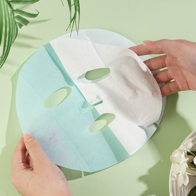 1 stücke nano kollagen film papier lösliche gesichts maske tuch stirn papier in kollagen löslichem film tuch film wangen wasser a4b1