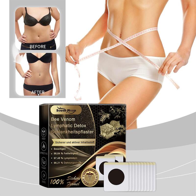 Bee Weight Loss Belly Slimming Patch Fast Burning Fat Detox Abdominal Navel Sticker Dampness-Evil Removal Improve Stomach