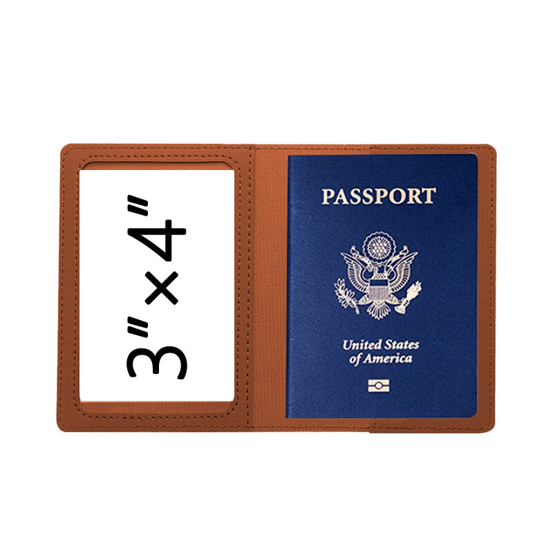 Couverture de passeport en cuir PU souple, porte-cartes multi-documents, couverture de passeport de voyage, porte-billets, mode