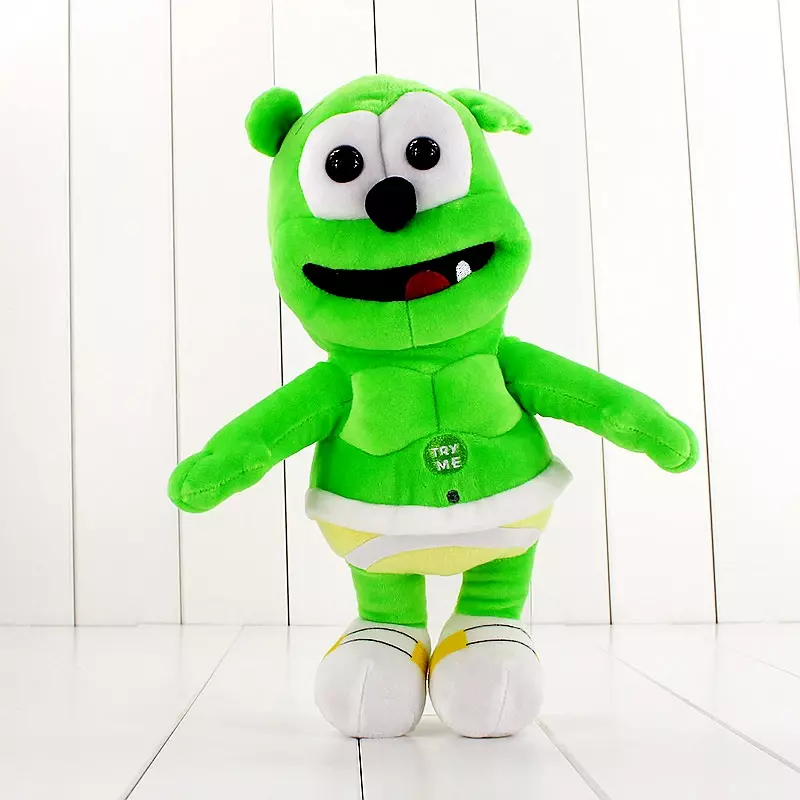 2021 Hot Singing muzyka niedźwiedź Gummy miś zabawka lalka na prezent urodzinowy sprzedaży popularne 30cm śliczne wysokiej jakości Home Decor