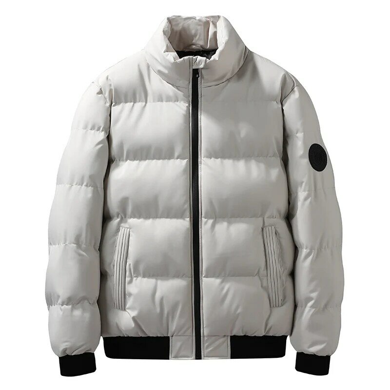 Manteau d'hiver en coton épais à col montant pour homme, veste chaude décontractée, Version coréenne, tendance, nouvelle collection