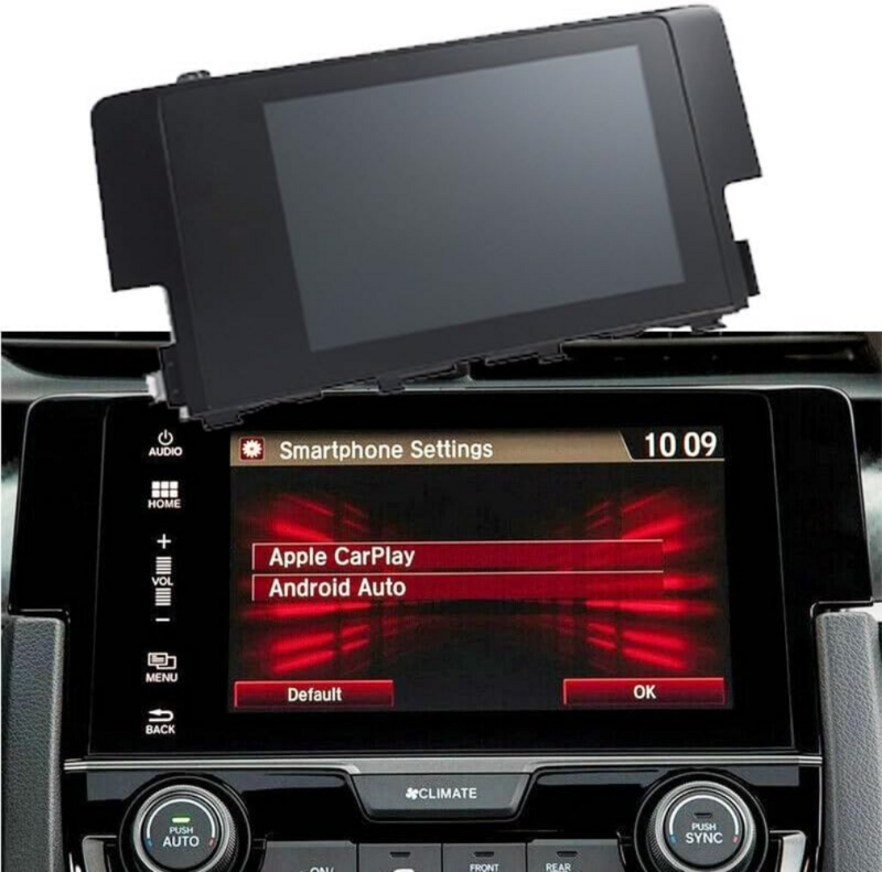 7 "nawigacja LCD ekran dotykowy dla 2016 - 2018 Honda Civic 39710-Tba-A21