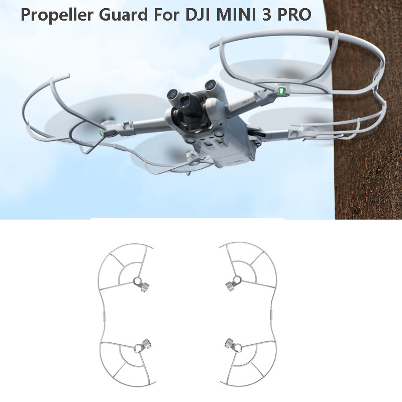 Pelindung Baling-Baling untuk DJI Mini 3 PRO Pelindung Properti Drone Aksesori Drone Penutup Pelindung Bilah Terintegrasi Antitabrakan
