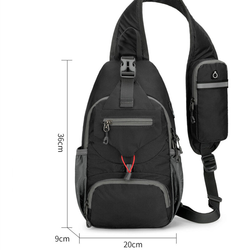 Anti-Theft Waterproof Shoulder Backpack Sling Chest Crossbody Bag Cover Pack Rucksack Bicycle Sport Carry on Weekender Bag