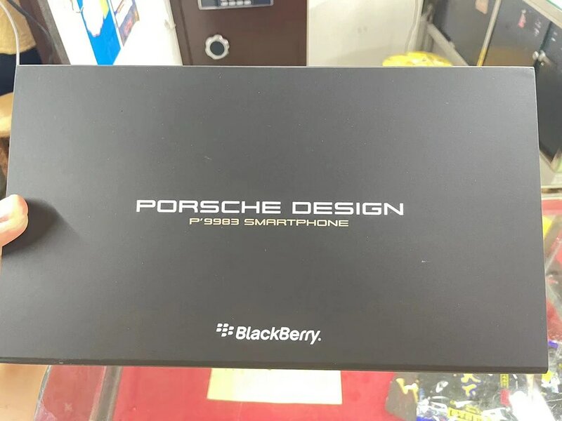 Blackberry-desbloqueado telefone móvel, design porsche, p'9983, 64gb, 2gb ram, câmera 8mp, frete grátis
