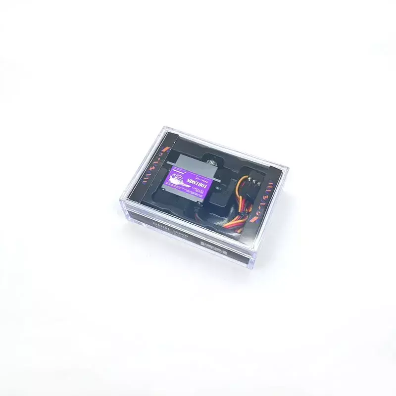 سيرفومي عالية الجهد الرقمية سيرفو استبدال ، دعوى مقاوم للماء ل 1:10 مقياس أرسي نموذج سيارة TRX-4 ، قفل ديف ، SDS1801 ، 2065 ، 18g TRX-6